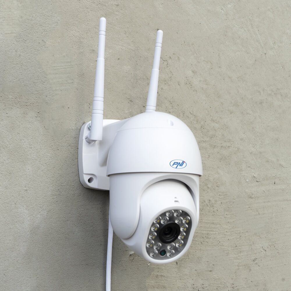 Pni Ip655b Ip Full Hd con telecamera di sorveglianza con visione notturna Nero Nero Taglia Unica