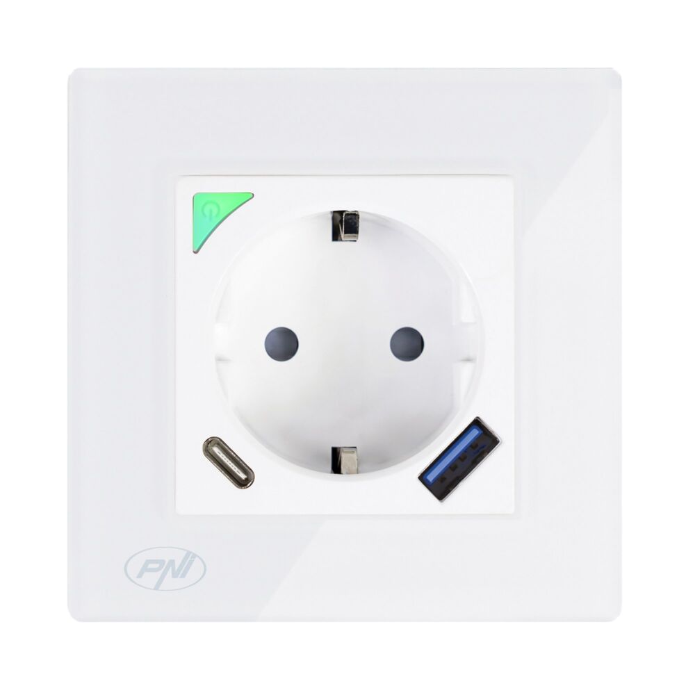 Presa intelligente singola presa remota wireless Alexa Google Tuya presa WiFi Smart Plug con funzione timer di monitoraggio energetico | SMAU SRL